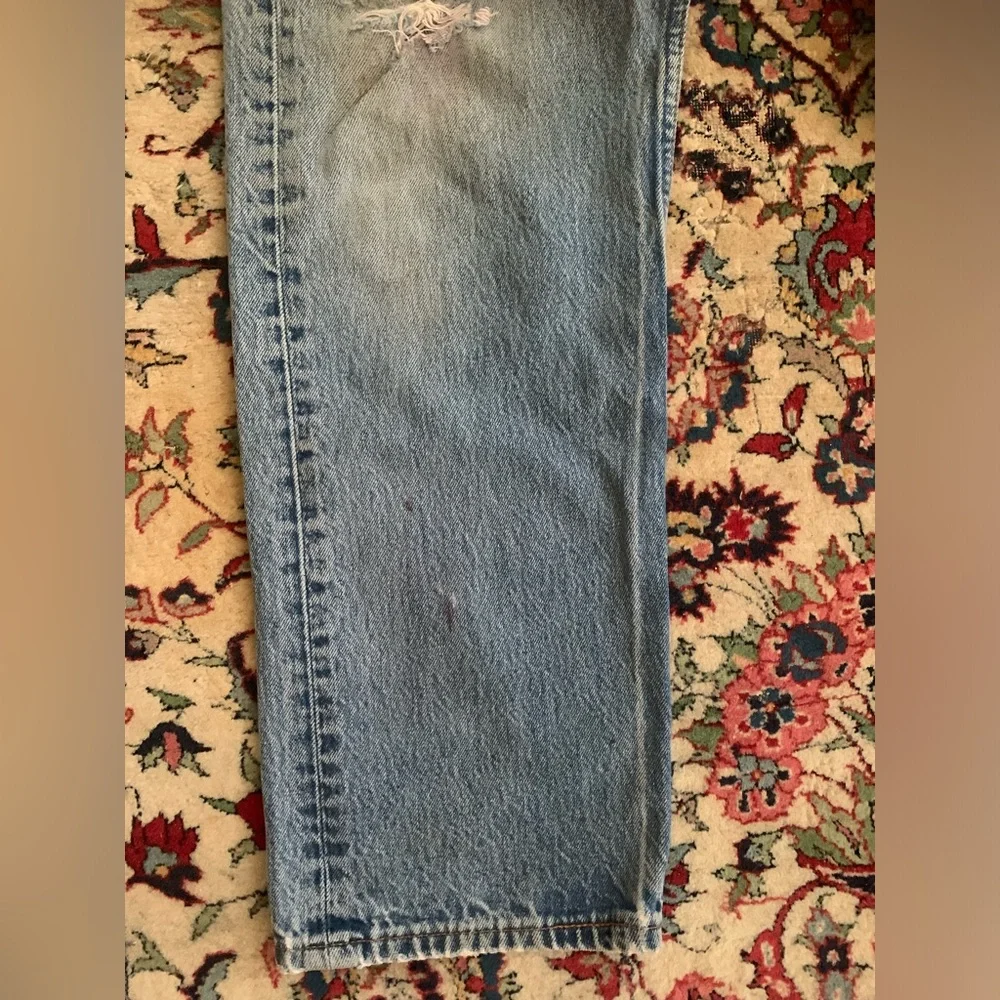 Vintage 1990s Levi’s 501 jeans - 33”x30” - Picture 6 of 8